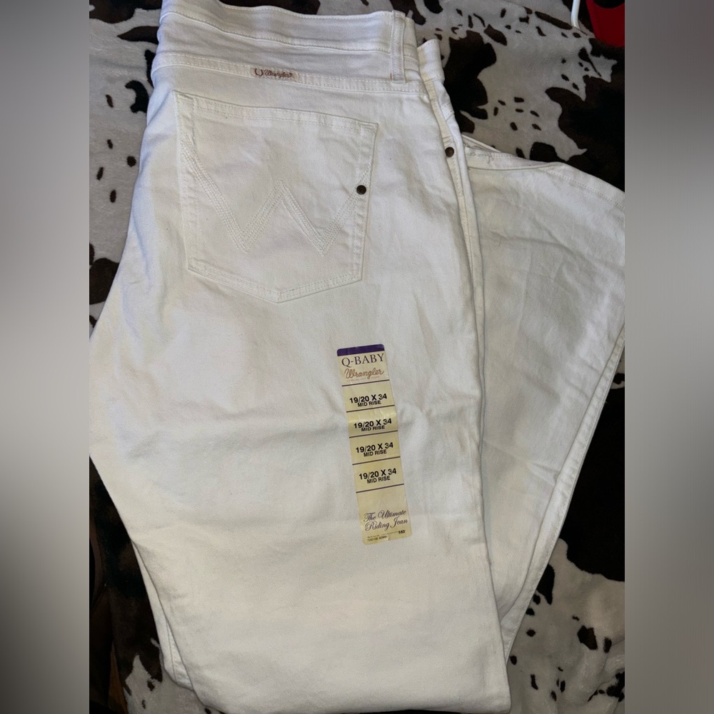 Wranglers never worn